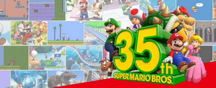 Super Mario Bros. 35th anniversary