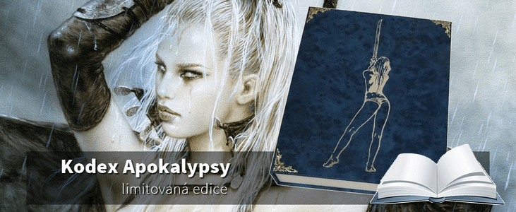 Listování knihou: Sběratelská edice knihy Kodex Apokalypsy