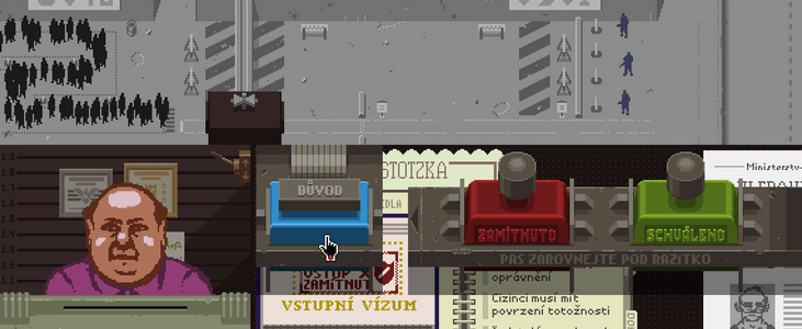 Papers, please (2013) | Celník, ten těžkou práci má