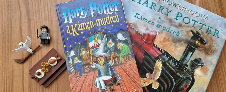 Jak šel čas s českým vydáním knihy Harry Potter a Kámen mudrců