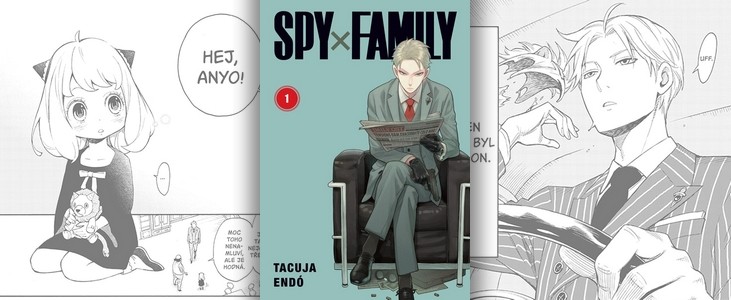 Tacuja Endó – Spy x Family (1-5) | Můžou špion, vražedkyně a telepatka fungovat jako rodina?