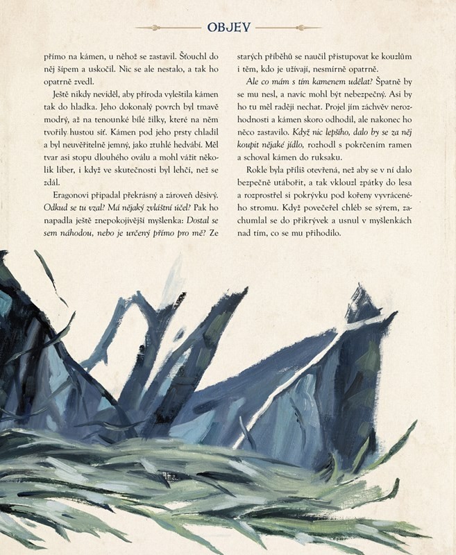 Ukázka z knihy Eragon, ilustrované vydání