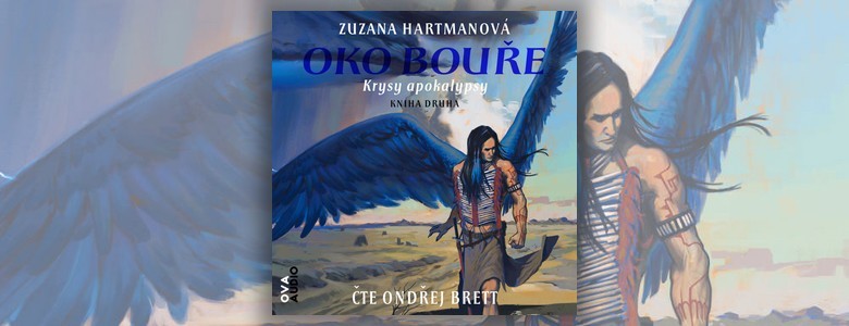 Recenze audioknihy Oko bouře od Zuzany Hartmanové